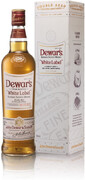 Виски шотландский Дюарс Вайт Лэйбл 0,7л подарочная упаковка