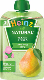 Пюре Heinz Natural Нежная грушка с 4 месяцев 90 г