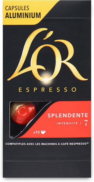 Капсулы L’or Espresso Splendente Intensity 7 10 штук по 5.2 г