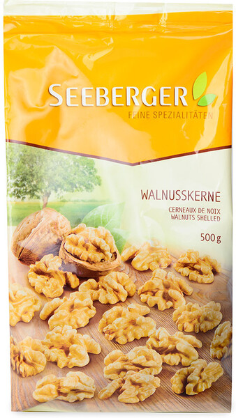 Грецкие орехи Seeberger экстра 500 г Германия