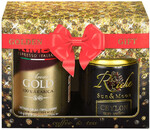 Набор подарочный Kimbo Golden Gift: кофе молотый Kimbo Gold 250 г + Чай Riche Natur 