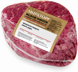 Мякоть бедра «Мираторг» говяжья Angus (0,9-1,5 кг), 1 упаковка ~ 1,3 кг