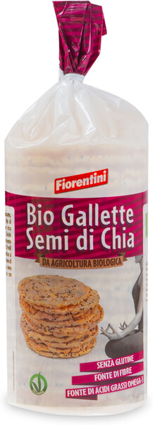 Хлебцы из семян чиа Fiorentini без глютена 120 г