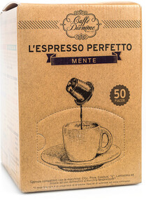 Кофе в капсулах Diemme Mente, 280 г, 50 капсул Италия