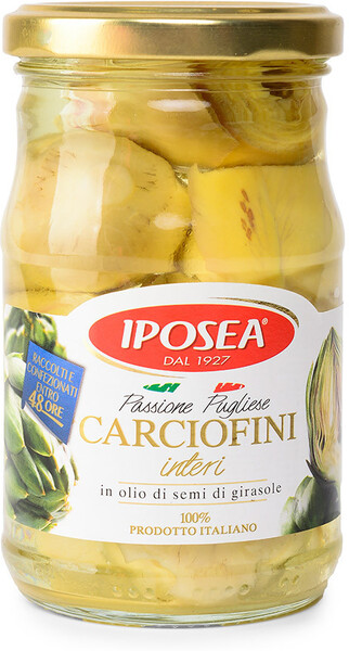 Артишоки Iposea Alla Rustica 290г