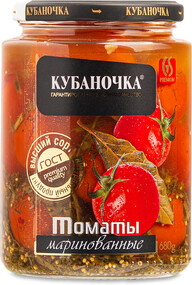 Томаты «Кубаночка» маринованные, 680 г