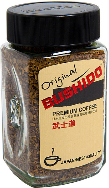 Кофе Bushido Original растворимый сублимированный 100 г