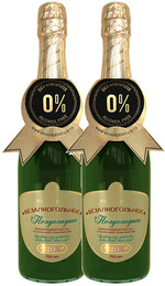 Шампанское Absolute Nature безалкогольное полусладкое 0.75 л