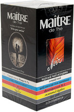 Чай Maitre черный ассорти классический 25 пакетиков*2г