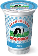 Продукт молокосодержащий «Альпийская коровка» с заменителем молочного жира 20%, 400 г