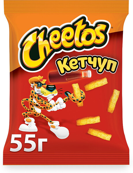 Кукурузные снэки Cheetos Кетчуп 55 г