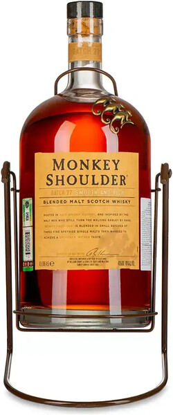 Виски Monkey Shoulder 4,5 л в подарочной упаковке + качели