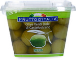 Гигантские зеленые сладкие оливки Olive Verdi Dolce Giganti 250гр
