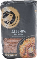 Рис длиннозерный АШАН Золотая птица Девзира для плова, 500 г