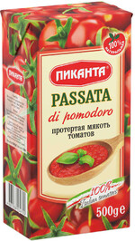 Мякоть томатов Пиканта протертая 500г