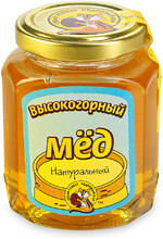 Мед цветочный высокогорный, «Кедровый бор», 245 г, Россия