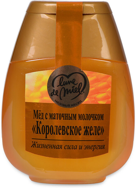 Мед Lune De Miel Королевское желе с маточным молочком, 250 гр., пластиковая упаковка