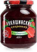Варенье Лукашинские клубничное, 450г