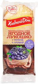 Песочная корзинка Хлебный Дом Ягодное лукошко с черникой и ежевикой 140г