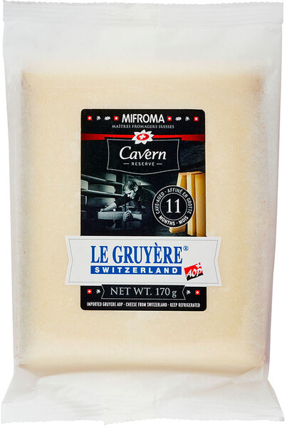 Сыр твердый Le Superbe CAVERN CHEESE Грюйер Пещерный 51%, 170г