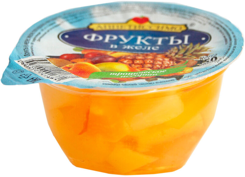 Желе «Аппетиссимо» плодово-ягодное тропическое ассорти, 150 г