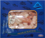 Креветки Premium Seafood Vannamei очищенные варено-мороженные 41/60 200г