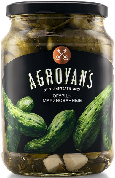 Огурцы маринованные 730 г