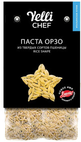 Макаронные изделия паста Орзо в форме рисинок, Yelli ~ 350 г