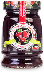 Варенье Вологодское клюквенное 370г Россия