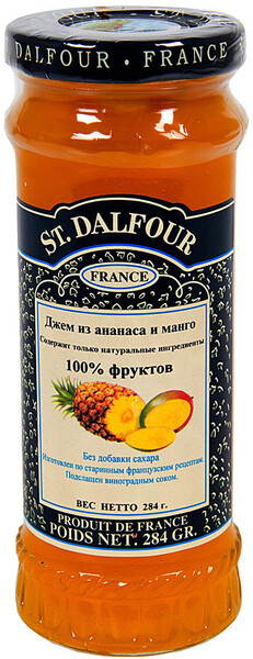 Джем St.Dalfour Ананас и Манго 0,284кг