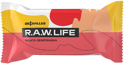 Батончик фруктово-ореховый «Манго-земляника», R.A.W.Life, 35 г, Россия