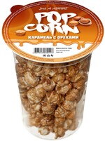 Попкорн Jam карамель с орехами готовый, 100 гр., пакет