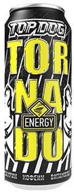 Напиток энергетический Tornado Energy TOP DOG безалкогольный, 500 мл., ж/б