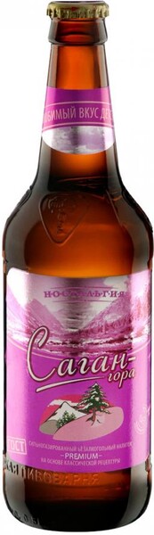 Напиток Ностальгия Саган-гора безалкогольный сильногазированный 0.5 л