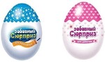 Шоколадное яйцо с игрушкой, Эврика, Забавный сюрприз, 60 гр., пластиковая упаковка