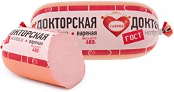 Колбаса вареная ТАВРИЯ Докторская, категория А, ГОСТ, 400г