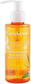 Гидрофильное гель-масло д/лица Compliment  для глубокого очищения 150мл
