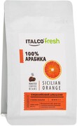 Кофе Italco Sicilian orange ароматизированный в зернах 175 г