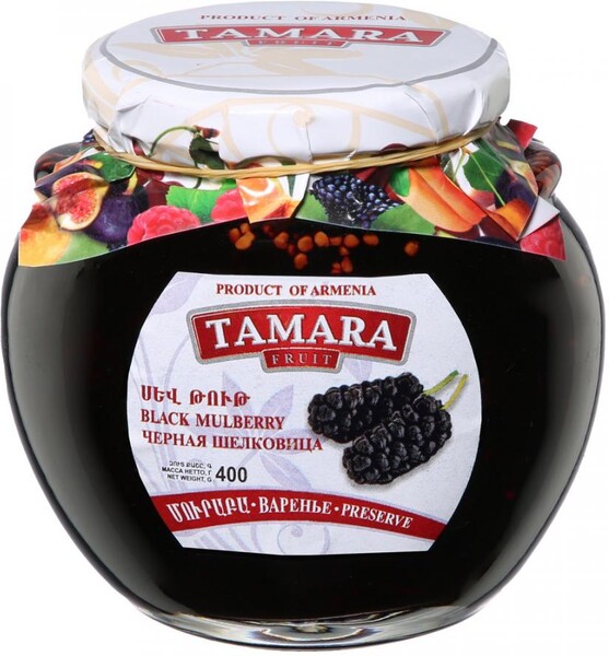 Варенье Tamara Fruit из черной шелковицы 400 г