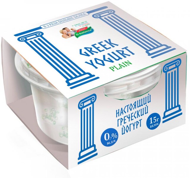 Йогурт G-balance греческий 0,7% 170 г