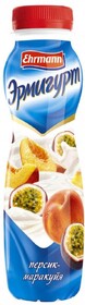 Йогурт питьевой «Эрмигурт» персик маракуйя 1,2%, 290 г