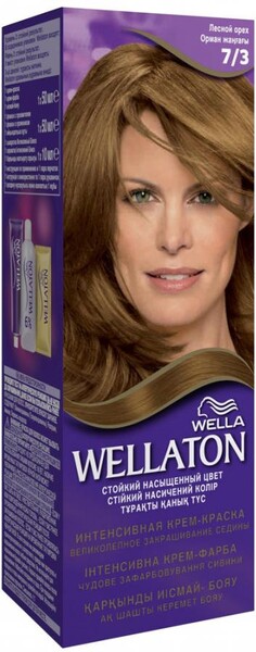 Крем-краска для волос Wella Wellaton Интенсивная 7.3 лесной орех 110 мл