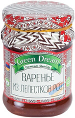 Варенье Green Dream из лепестков роз, 300 гр, стекло