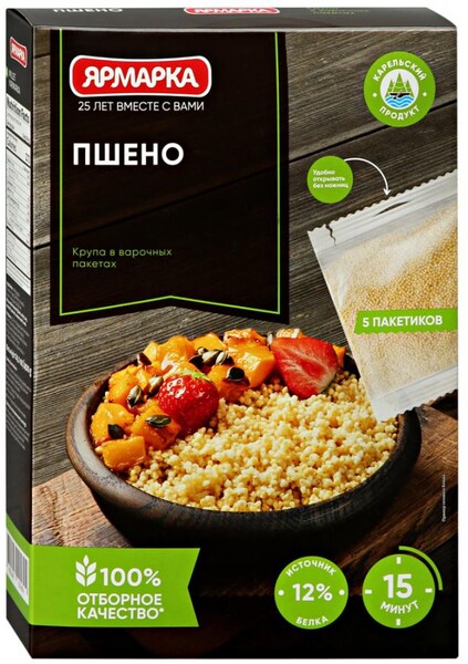 Пшено Ярмарка 400 г