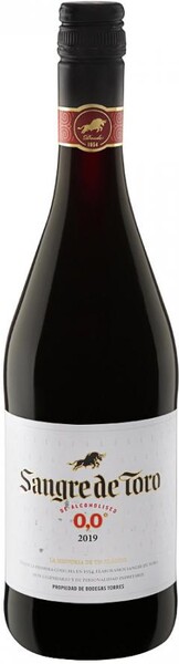 Вино Torres Sangre de Toro (Торрес Сангре де Торо) красное полусладкое безалкогольное 0.75 л