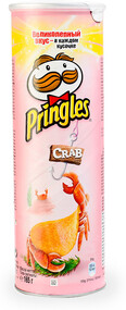 Чипсы картофельные Pringles со вкусом Краба 165г