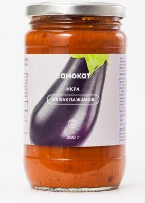 Икра Самокат из баклажанов, 380 г