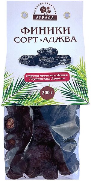 Финики Аркада сорт Аджва 200г