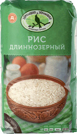 Рис Д Зернышко к зернышку длиннозерный, 900 г