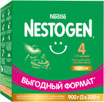 Молочко сухое Nestogen 4 для комфортного пищеварения с 18 месяцев 900 г